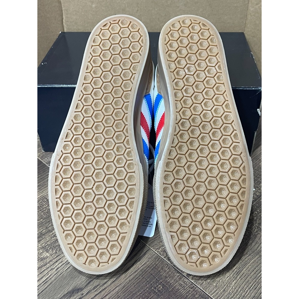 Adidas Busenitz Vulc II Vulcanized Skate Shoe Bliss Blue Bird Gum Size 4 H04886 - Picture 6 of 8
